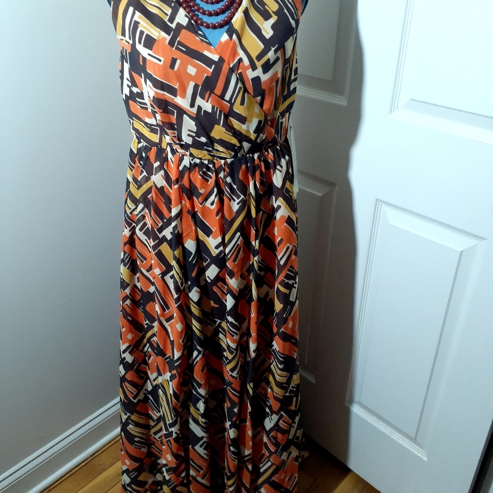 Multi color dress 12